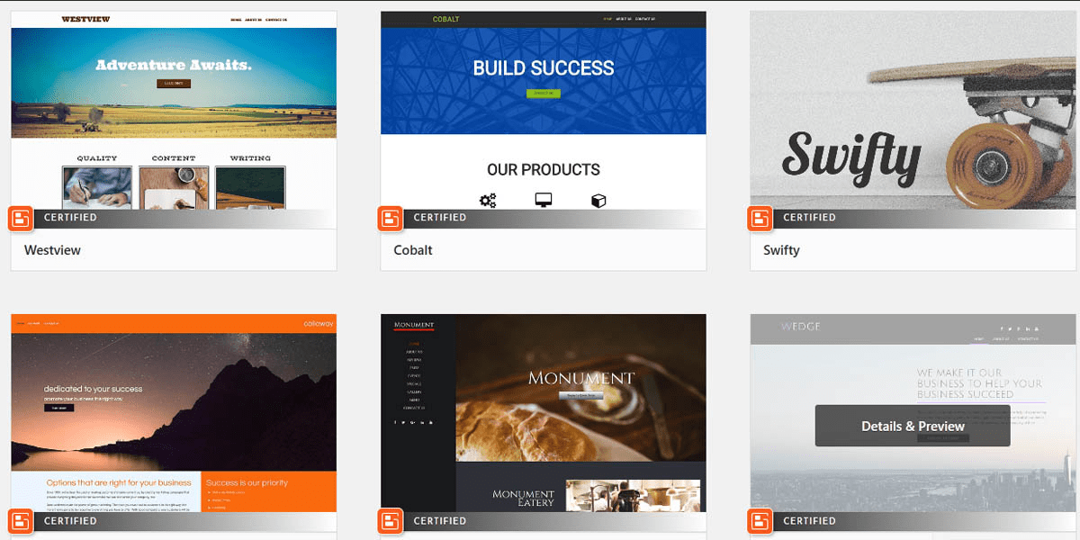 BoldGrid.com wordpress theme